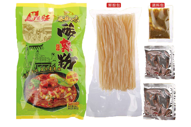 SHULAIWANG RATTAN PEPPER SOUR SPICY NOODLE 209G